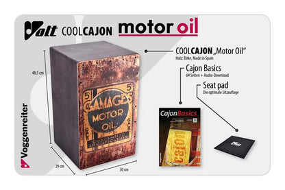 VOLT Cool Cajon 2 "MOTOR OIL, THE BIRCH, THE AMMO" (L)