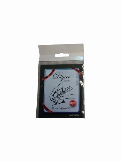 Electric Baglama/Saz replacement strings from Diyarsaz Concert Series (0.20 mm)