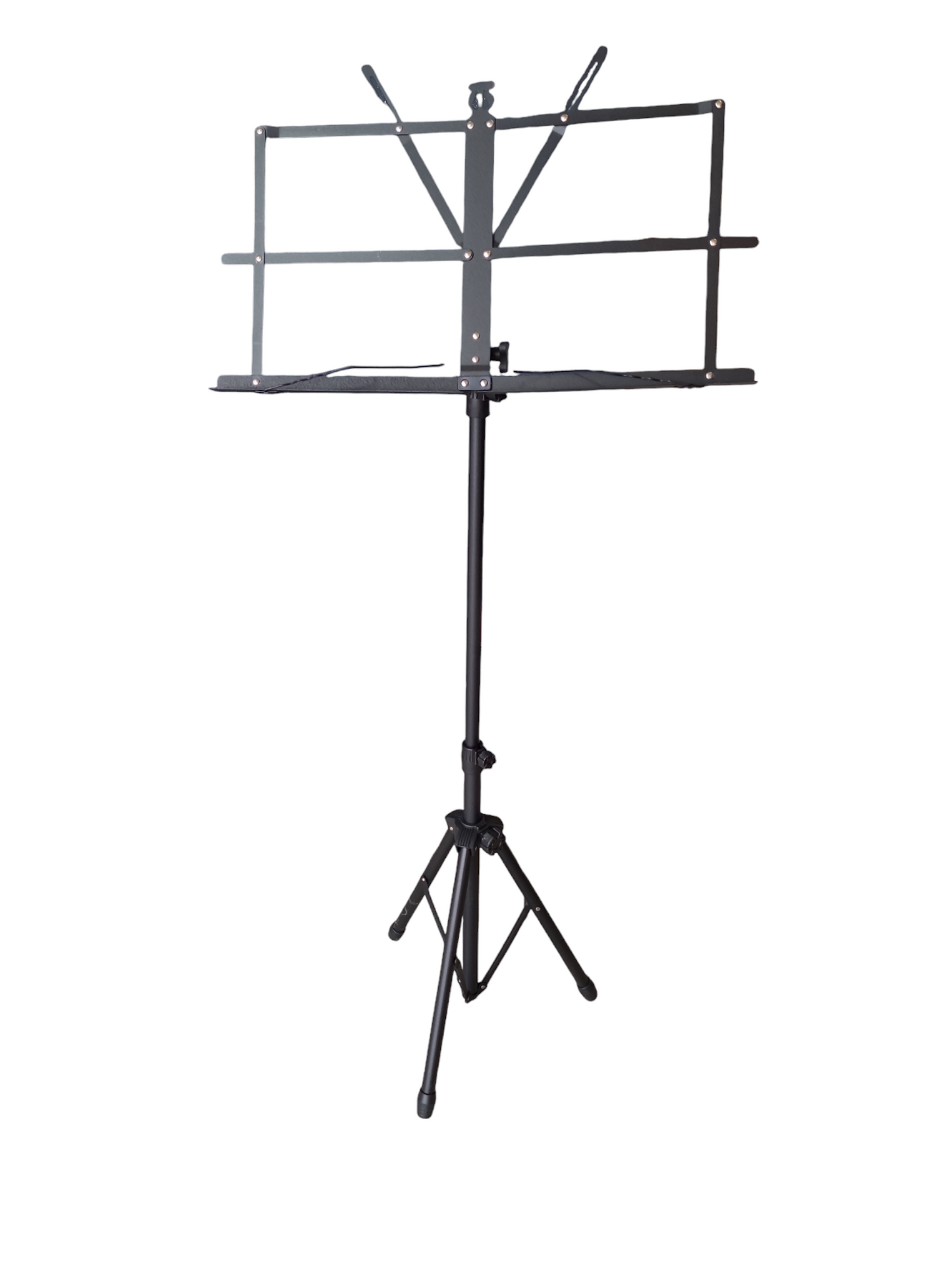 Aluminium music stand with adjustable height